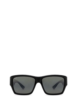 Maui Jim Mj614 Shiny Black Sunglasses