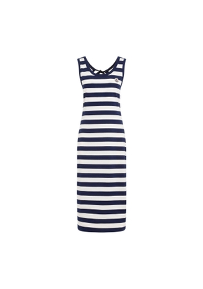 Moncler Striped Sleeveless Dress