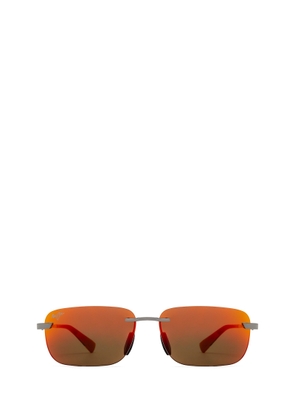 Maui Jim Mj624 Shiny Light Ruthenium Sunglasses