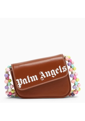 Palm Angels Crash Brown Shoulder Bag