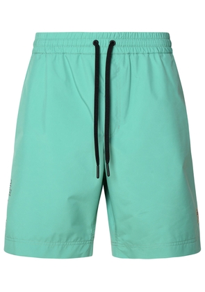 Moncler Grenoble Teal Polyester Swimsuit