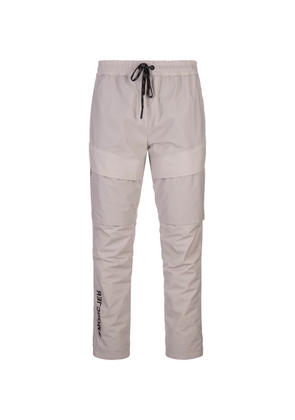 Moncler Grenoble Ivory White Ripstop Trousers