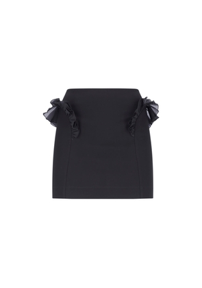 Nensi Dojaka Ruffle Detail Mini Skirt