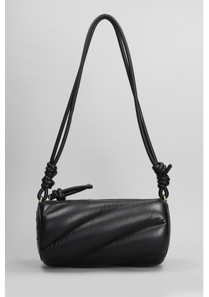Fiorucci Mella Bag Shoulder Bag In Black Leather