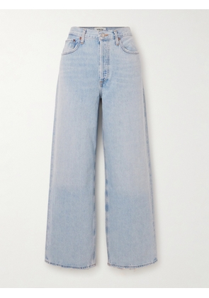 AGOLDE - Low Slung Puddle Jeans - Blue - 23,24,25,26,27,28,29,30,31,32