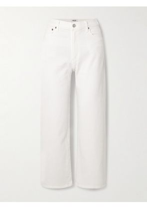 AGOLDE - Harper High-rise Wide-leg Jeans - White - 23,24,25,26,27,28,29,30,31,32