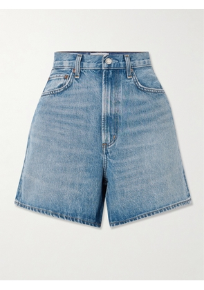 AGOLDE - Stella Organic Denim Shorts - Blue - 23,24,25,26,27,28,29,30,31,32