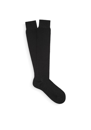 Zegna Cotton-Blend Mid-Calf Socks