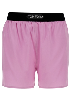 Tom Ford Stretch Silk Satin Boxer Shorts