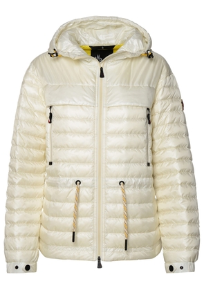 Moncler Grenoble Eibing White Polyamide Down Jacket