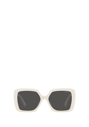Miu Miu Eyewear Mu 10Ys White Sunglasses