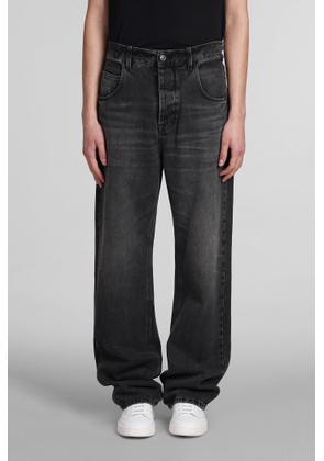 Haikure Logan Jeans In Black Cotton