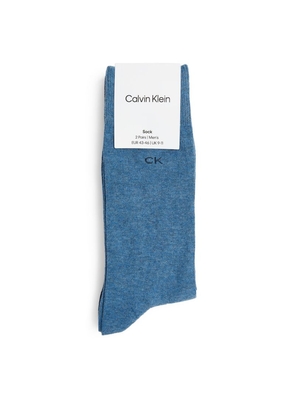 Calvin Klein Logo Socks (Pack Of 2)