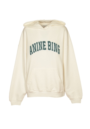Anine Bing Logo Print Hoodie
