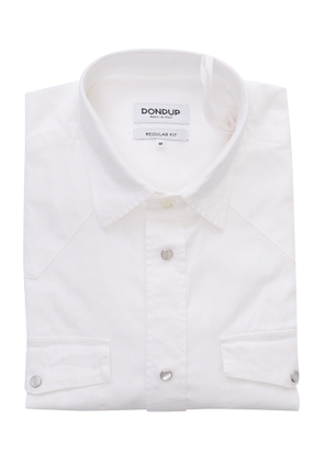 Dondup White Shirt With Pocket