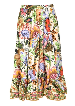 Etro Printed Mdi Skirt