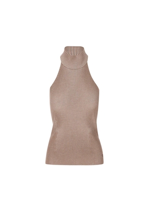Fendi High-Neck Knitted Top