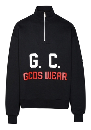 Gcds Logo-Printed Straight Hem Sweatshirt