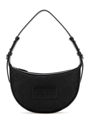 Black Fabric Kenzo 18 Shoulder Bag
