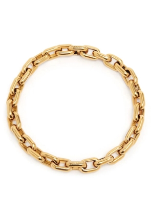 Alexander Mcqueen Gold Peak Chain Necklace