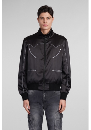 Balmain Casual Jacket In Black Polyester