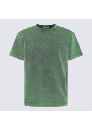 Alexander Wang Green Cotton T-Shirt
