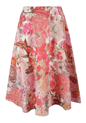 Marni Flower Print Skirt