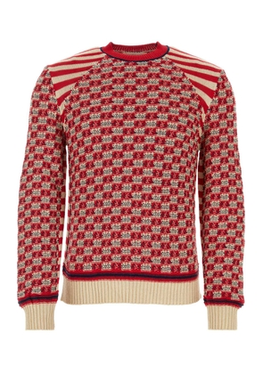 Wales Bonner Embroidered Cotton Unity Sweater