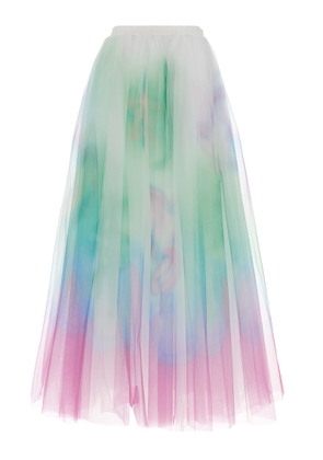 Twinset Multicolor Tulle Skirt