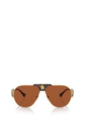 Versace Eyewear Ve2252 Gold Sunglasses