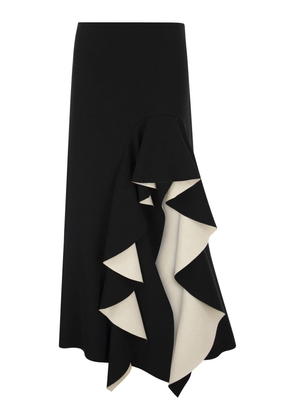 Sportmax Asymmetrical Flared Skirt