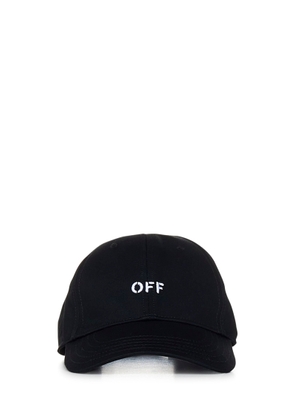 Off-White Drill Off Stamp Hat