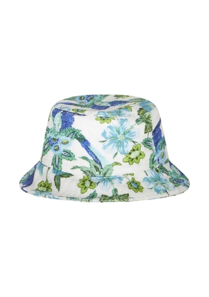 Etro Light Blue Bucket Hat With Print