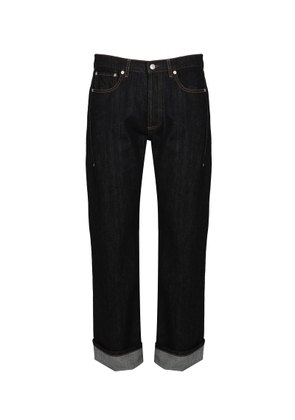 Alexander Mcqueen Jeans With Side Inserts