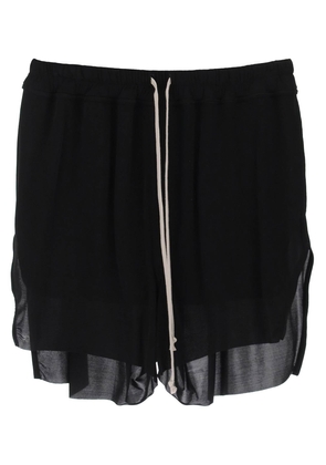Rick Owens Sporty Shorts In Cupro