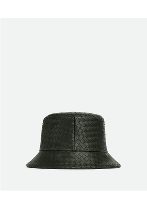 Intrecciato Leather Bucket Hat - Bottega Veneta