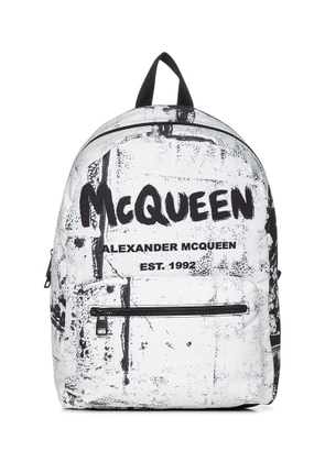 Alexander Mcqueen Metropolitan Mcqueen Graffiti Backpack