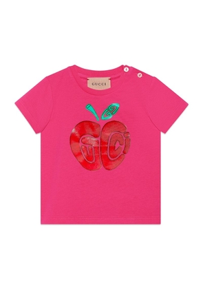 Gucci Kids Apple Logo T-Shirt (3-36 Months)