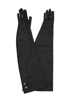 Rick Owens Long Leather Gloves