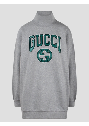 Gucci Embroidery Jersey Sweatshirt