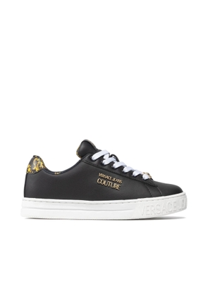 Versace Jeans Couture Jeans Couture Leather Logo Sneakers