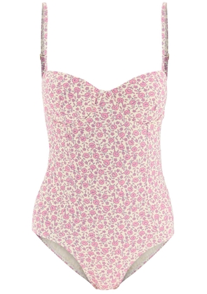 Tory Burch Floral One-Piece Swimsuit