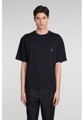 Neil Barrett T-Shirt In Black Cotton