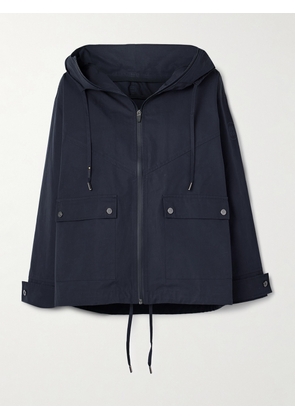 We Norwegians - Lyngen Hooded Ventile® Cotton Jacket - Blue - x small,small,medium,large,x large