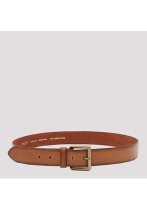 Golden Goose Brown Leather Belt