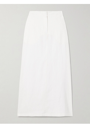 Faithfull The Brand - Nelli Linen Maxi Skirt - White - x small,small,medium,large,x large,xx large