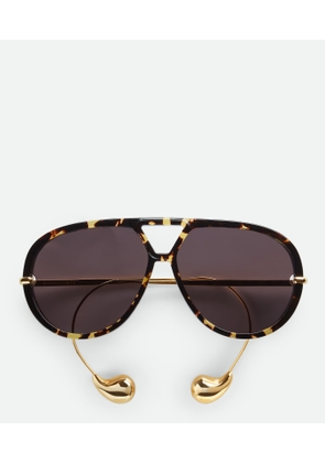 Drop Aviator Sunglasses - Bottega Veneta