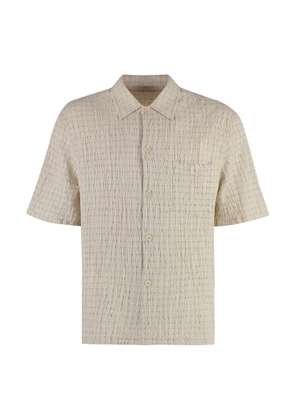 Our Legacy Box Linen-Cotton Blend Shirt