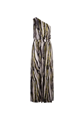 Diane Von Furstenberg Kiera Dress In Zebra Mist