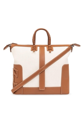 Casadei C-Style Zipped Tote Bag